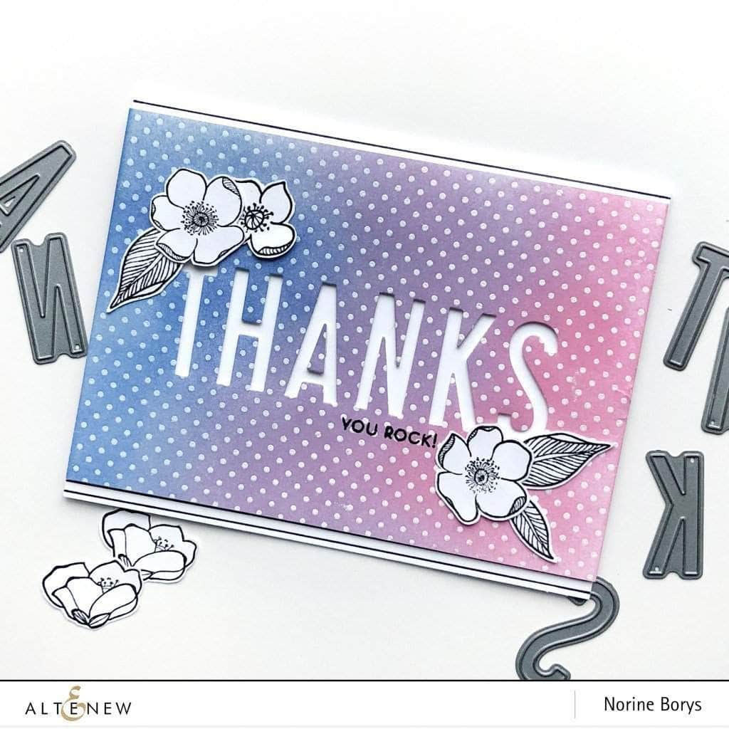 Photocentric Clear Stamps Dainty Swiss Dots Stamp Set