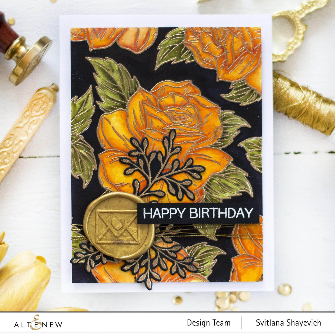 Photocentric Clear Stamps Darling Rose Stamp Set