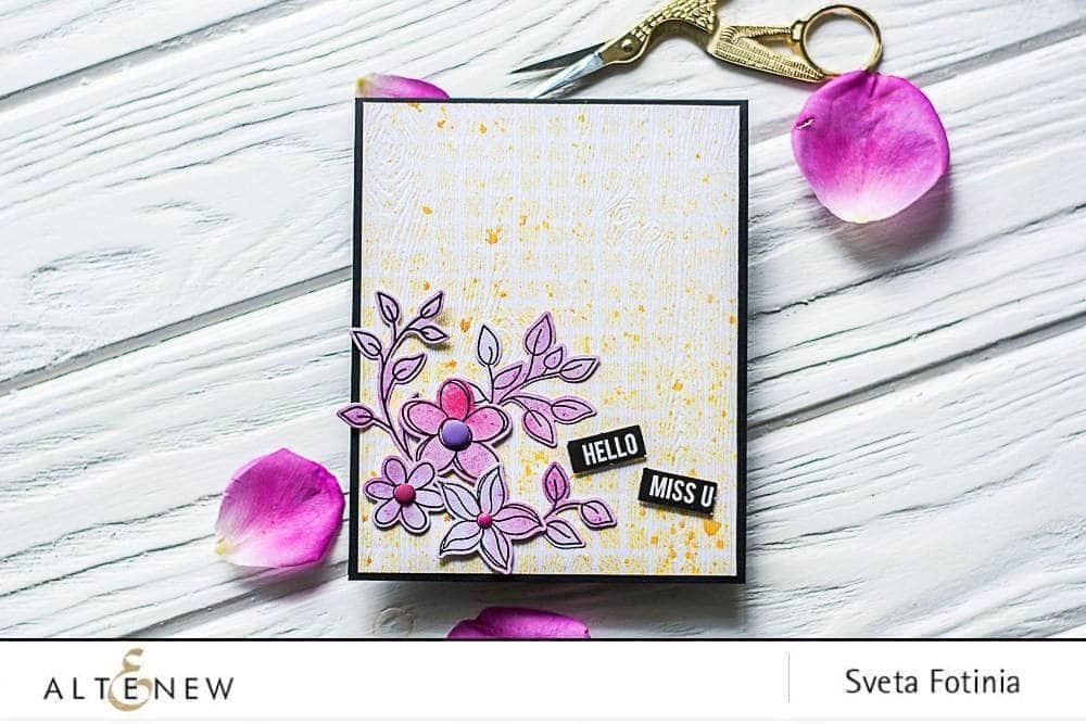 Photocentric Clear Stamps Doodle Blooms Stamp Set