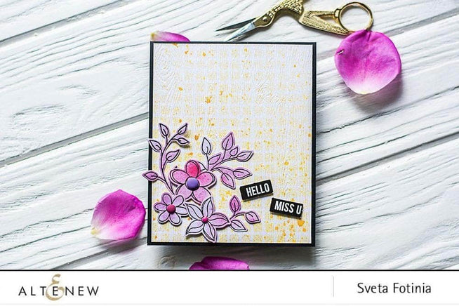 Photocentric Clear Stamps Doodle Blooms Stamp Set