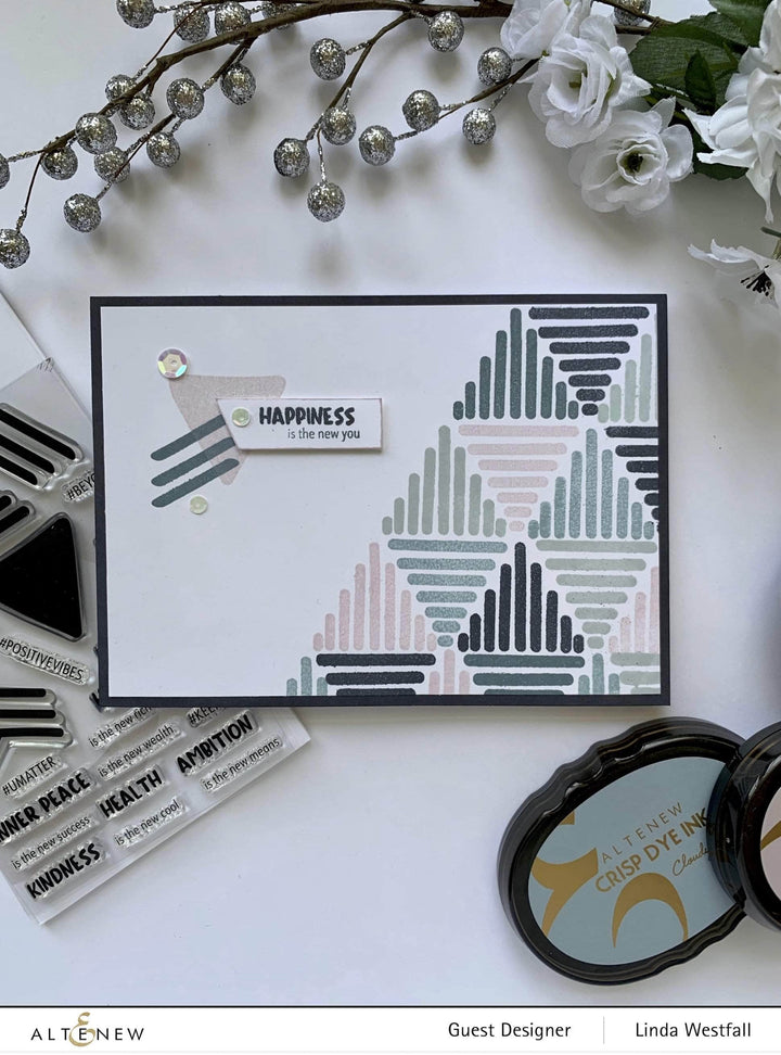 Photocentric Clear Stamps Doodled Triangles Stamp Set