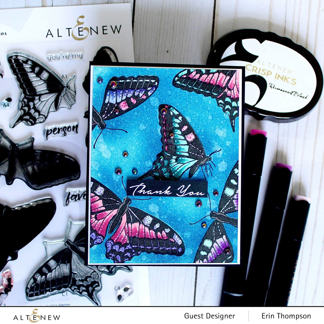 Photocentric Clear Stamps Dovetail Butterflies Stamp Set