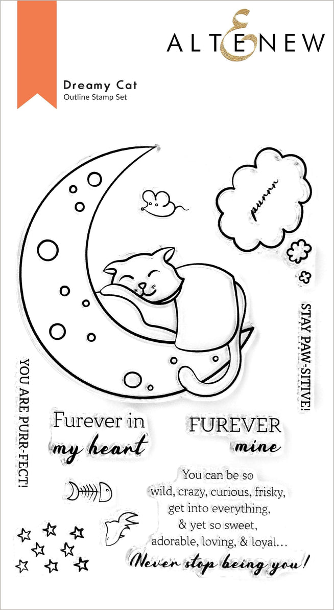 Photocentric Clear Stamps Dreamy Cat Stamp Set