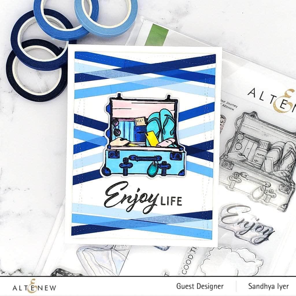 Photocentric Clear Stamps Enjoy Your Journey Stamp Set