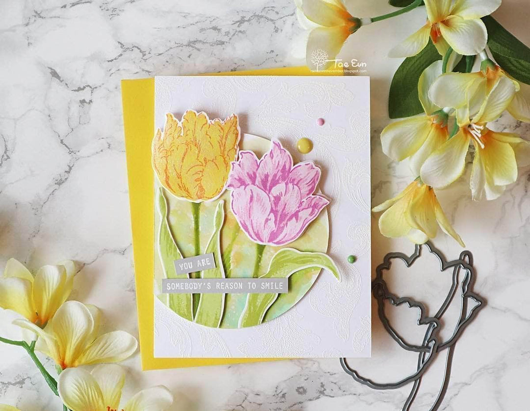 Photocentric Clear Stamps Exotic Tulips Stamp Set