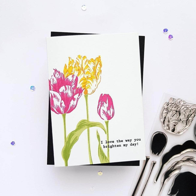 Photocentric Clear Stamps Exotic Tulips Stamp Set