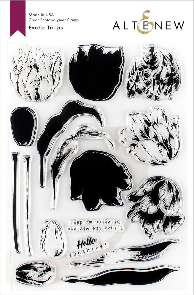 Photocentric Clear Stamps Exotic Tulips Stamp Set