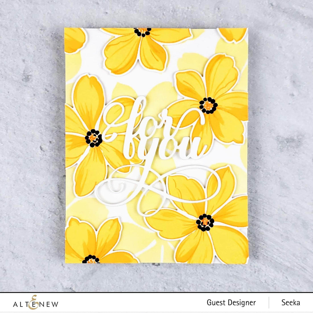 Photocentric Clear Stamps Fabulous Florets Stamp Set