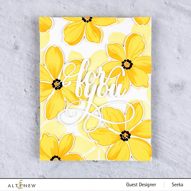 Photocentric Clear Stamps Fabulous Florets Stamp Set