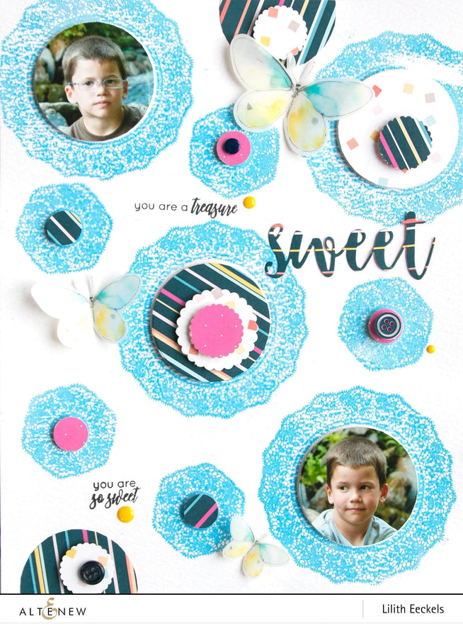 Photocentric Clear Stamps Fancy Frames Stamp Set