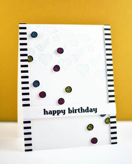 Photocentric Clear Stamps Faux Veneer Stamp Set