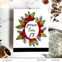 Photocentric Clear Stamps Festive Florets Stamp Set