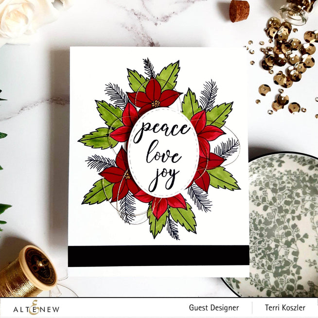 Photocentric Clear Stamps Festive Florets Stamp Set
