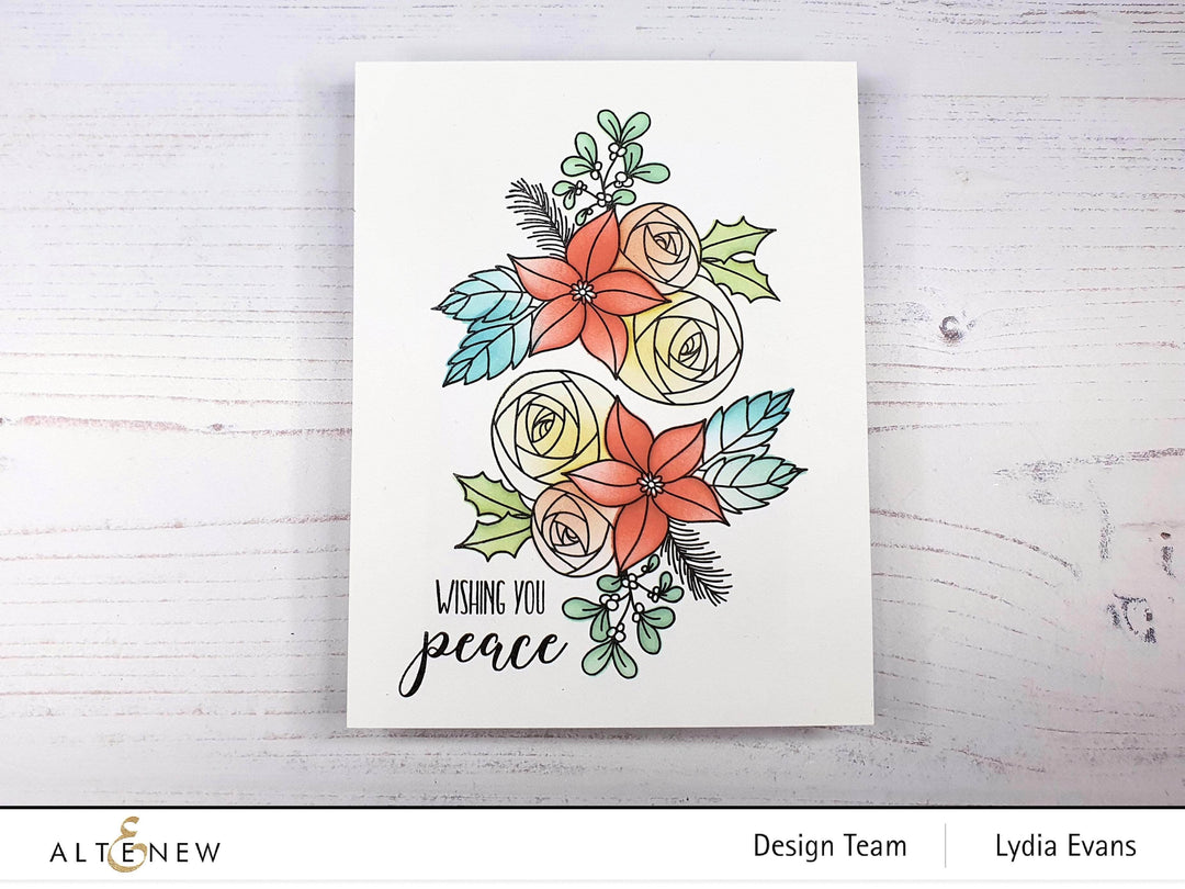 Photocentric Clear Stamps Festive Florets Stamp Set