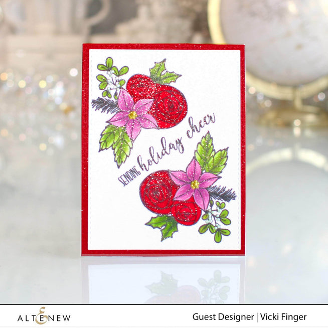Photocentric Clear Stamps Festive Florets Stamp Set