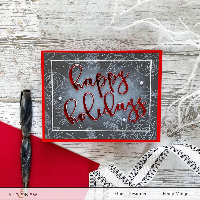 Photocentric Clear Stamps Festive Florets Stamp Set