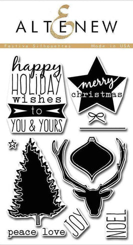 Photocentric Clear Stamps Festive Silhouettes Stamp Set