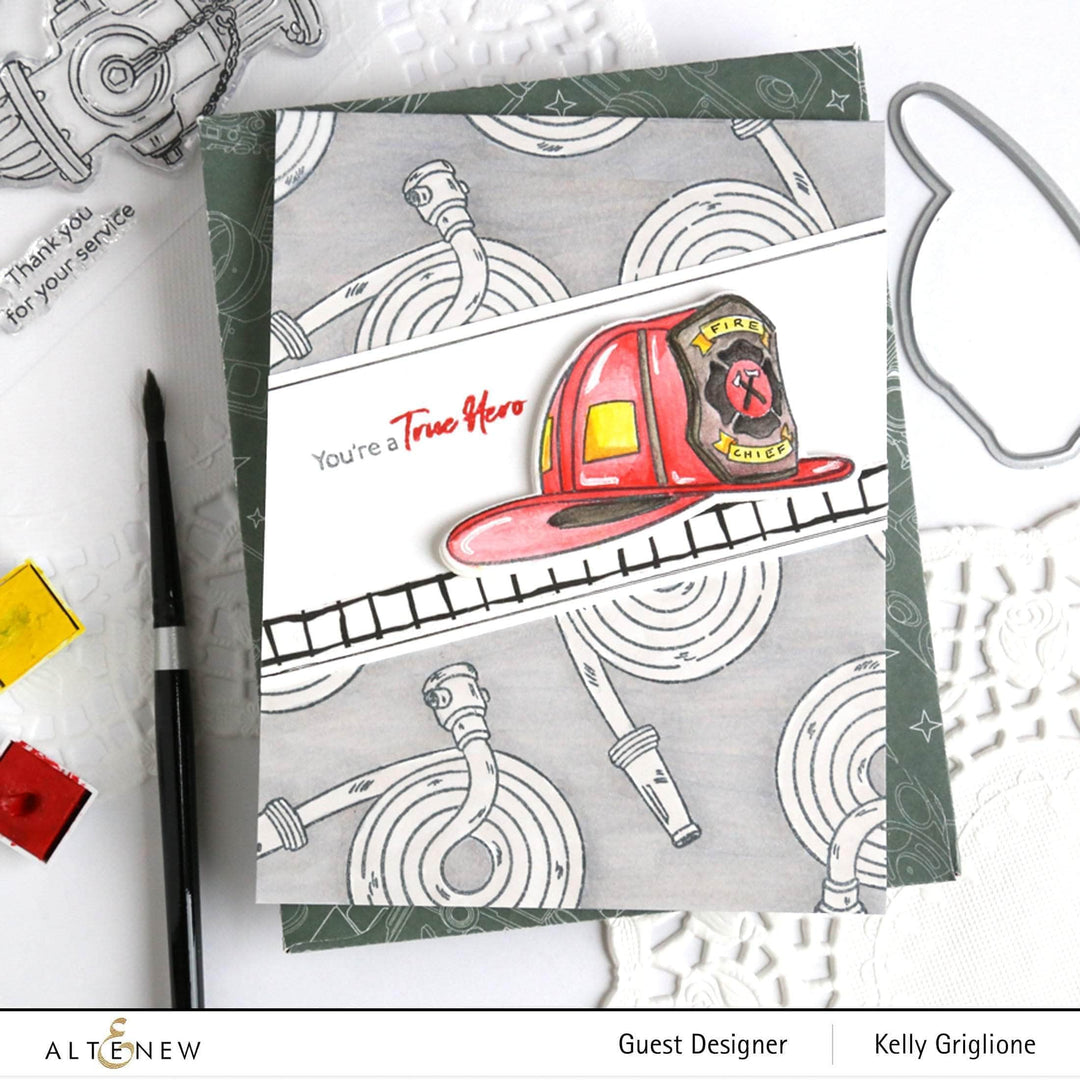 Photocentric Clear Stamps Firefighter Heroes Stamp Set