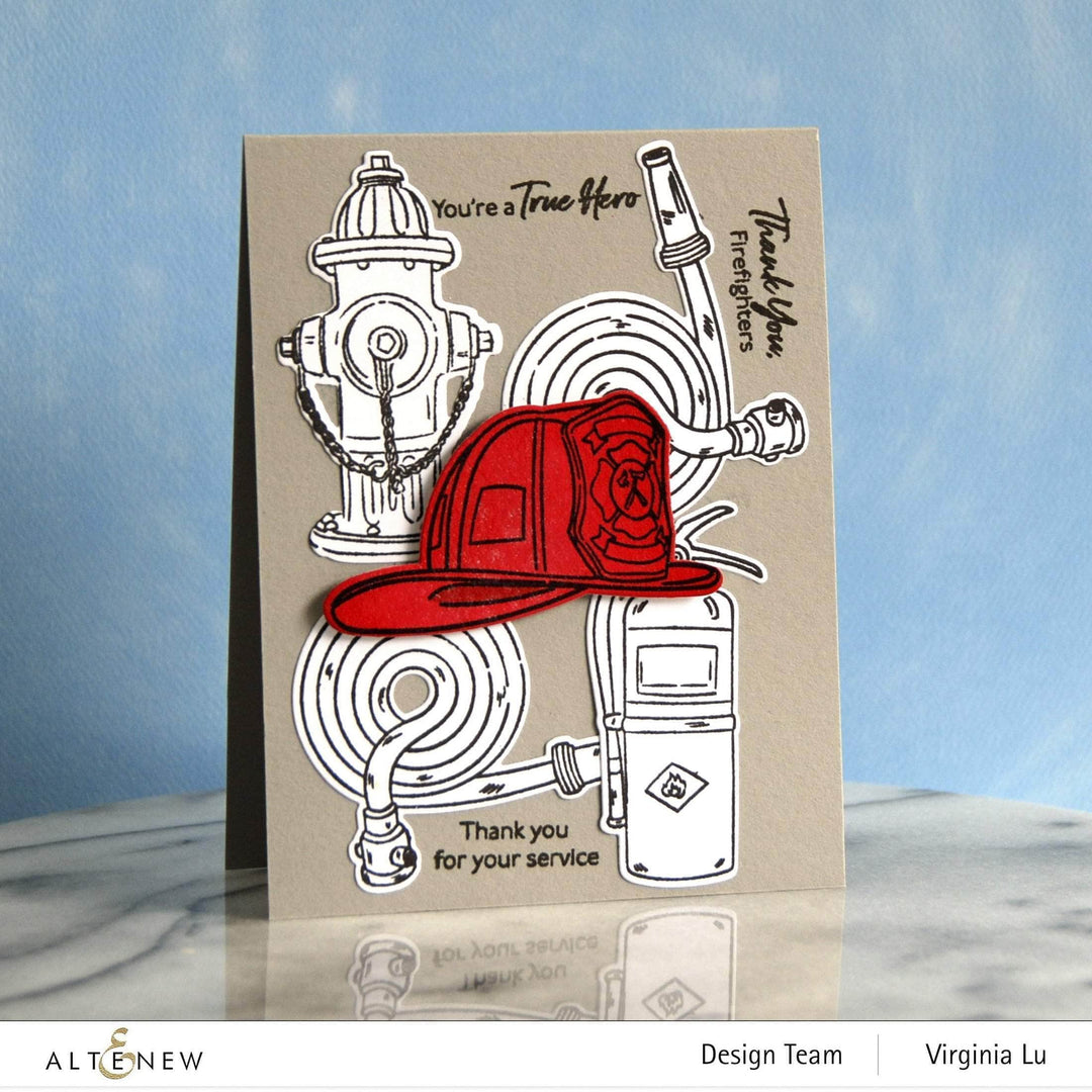 Photocentric Clear Stamps Firefighter Heroes Stamp Set
