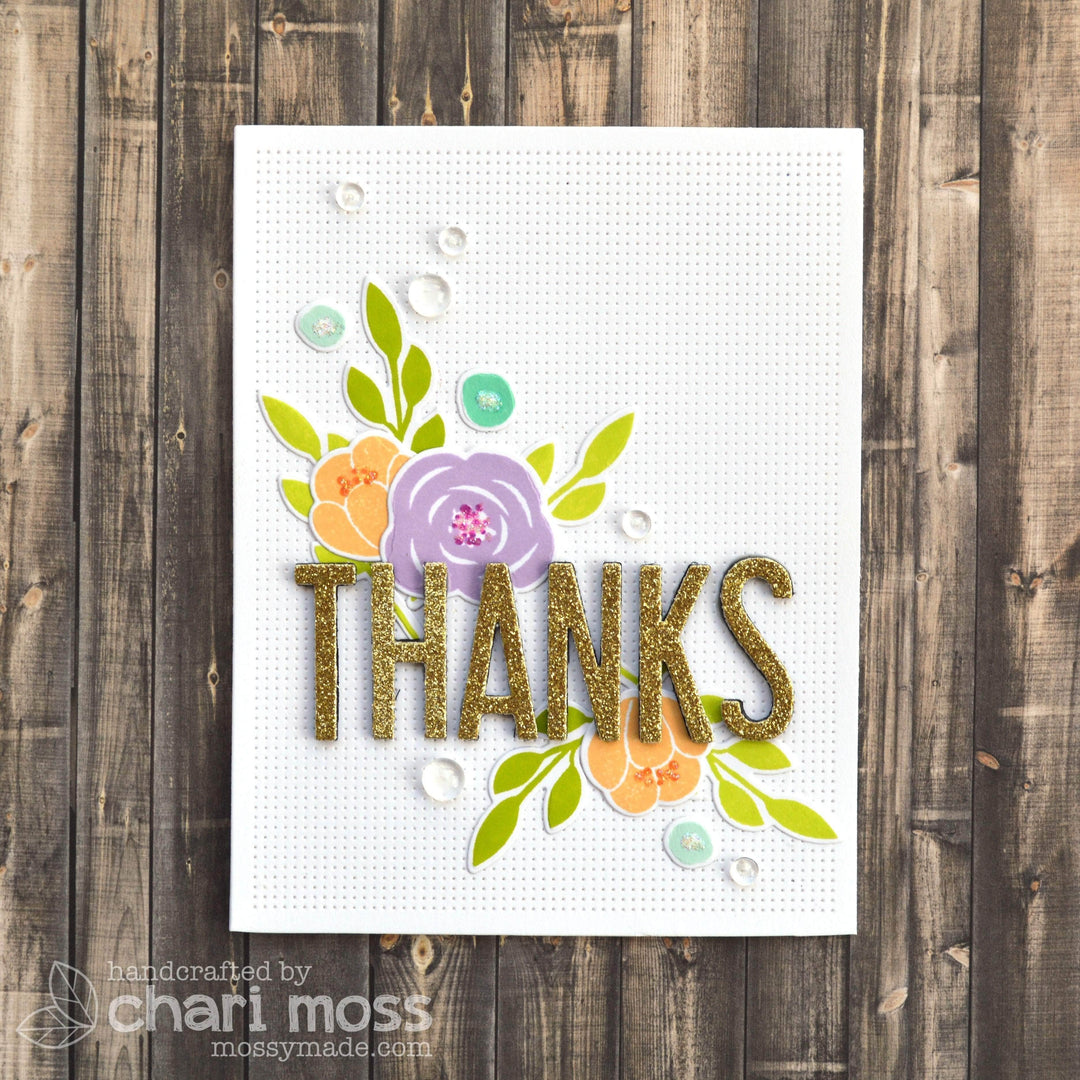 Photocentric Clear Stamps Floral Elements Stamp Set