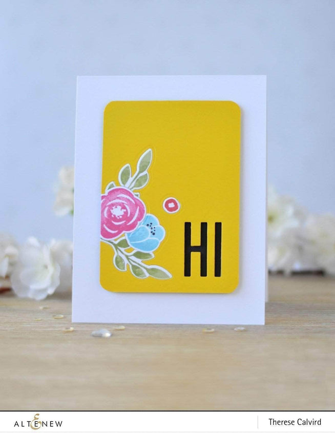 Photocentric Clear Stamps Floral Elements Stamp Set