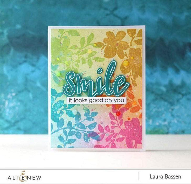 Photocentric Clear Stamps Floral Shadow Stamp Set