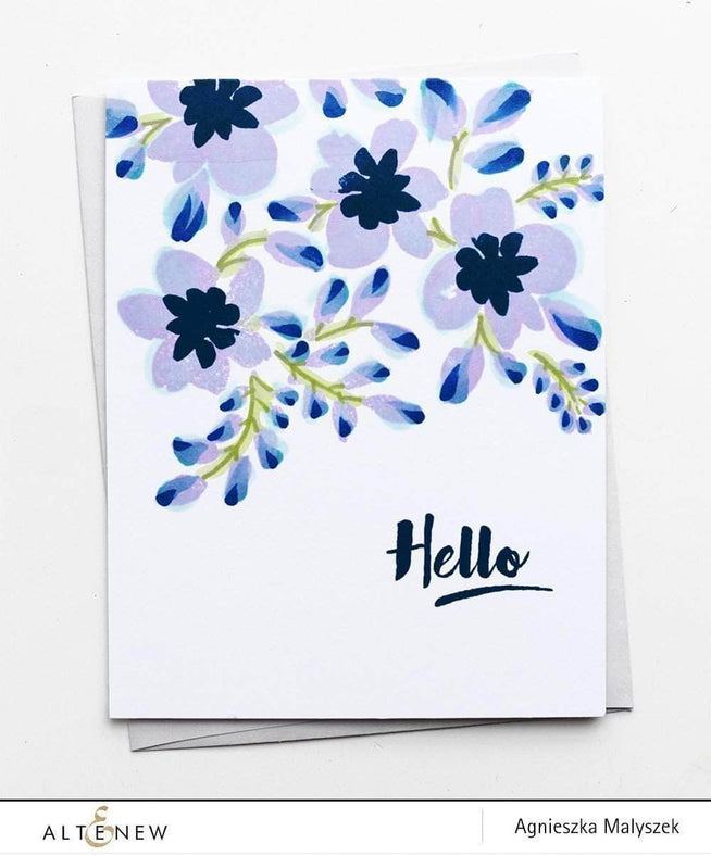 Photocentric Clear Stamps Floral Shadow Stamp Set