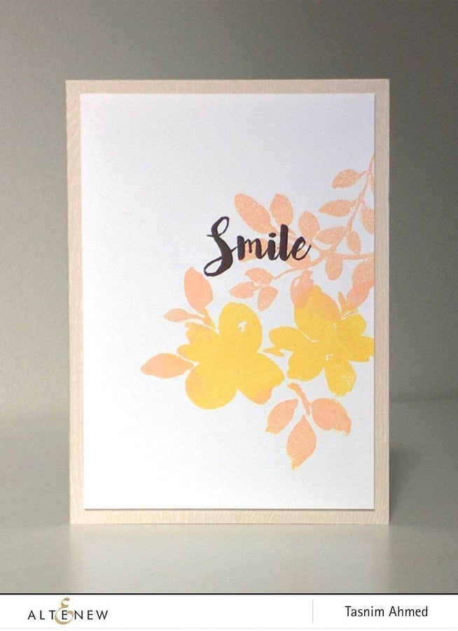 Photocentric Clear Stamps Floral Shadow Stamp Set