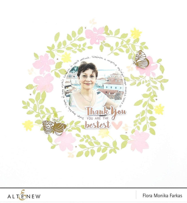 Photocentric Clear Stamps Floral Shadow Stamp Set