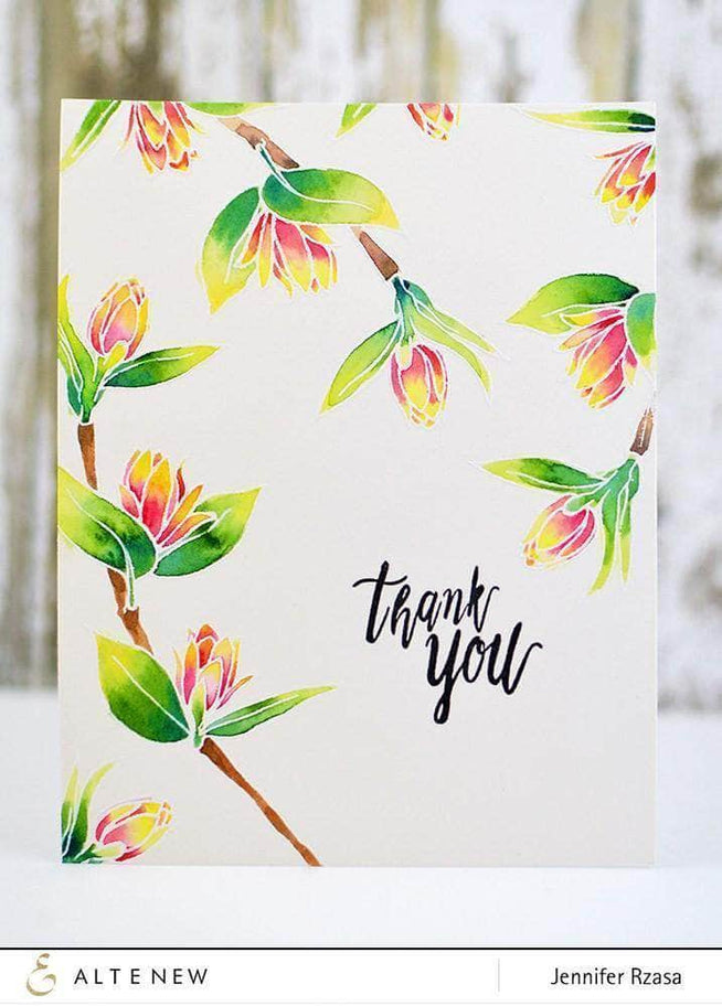 Photocentric Clear Stamps Floral Sprig Stamp Set