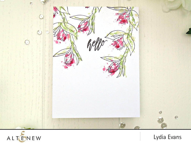 Photocentric Clear Stamps Floral Sprig Stamp Set
