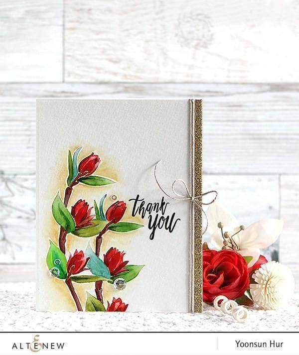 Photocentric Clear Stamps Floral Sprig Stamp Set