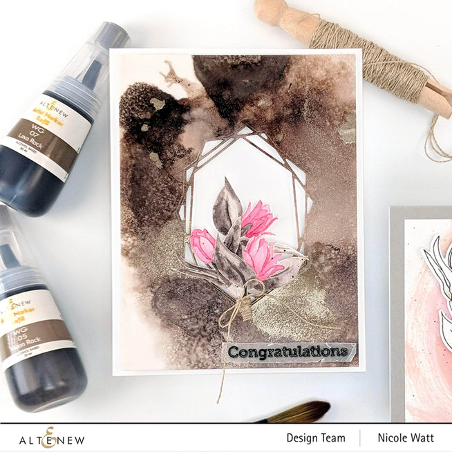 Photocentric Clear Stamps Floral Sprig Stamp Set