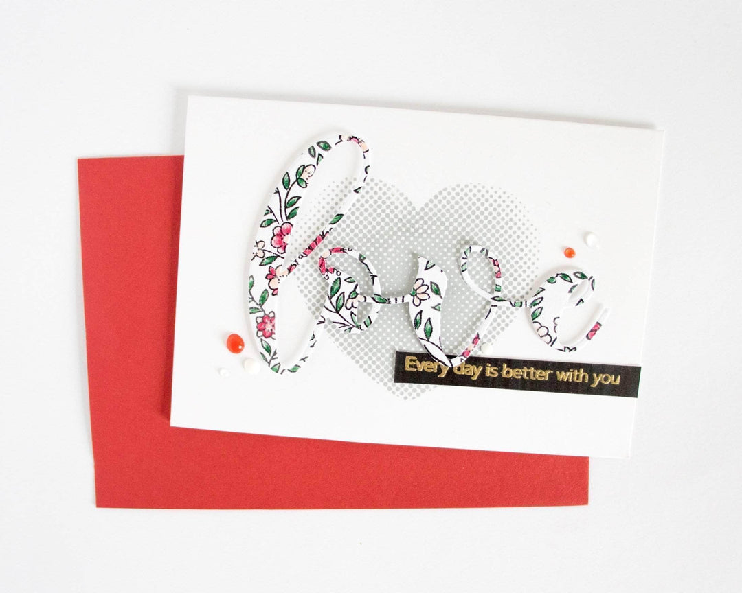 Photocentric Clear Stamps Flower Vine Stamp Set