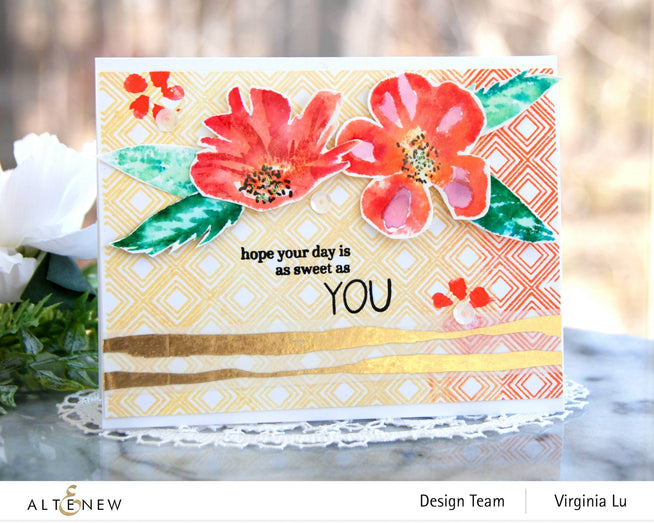 Photocentric Clear Stamps Flowering Cistus Stamp Set