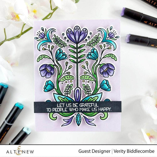 Photocentric Clear Stamps Folk Art Stamp Set
