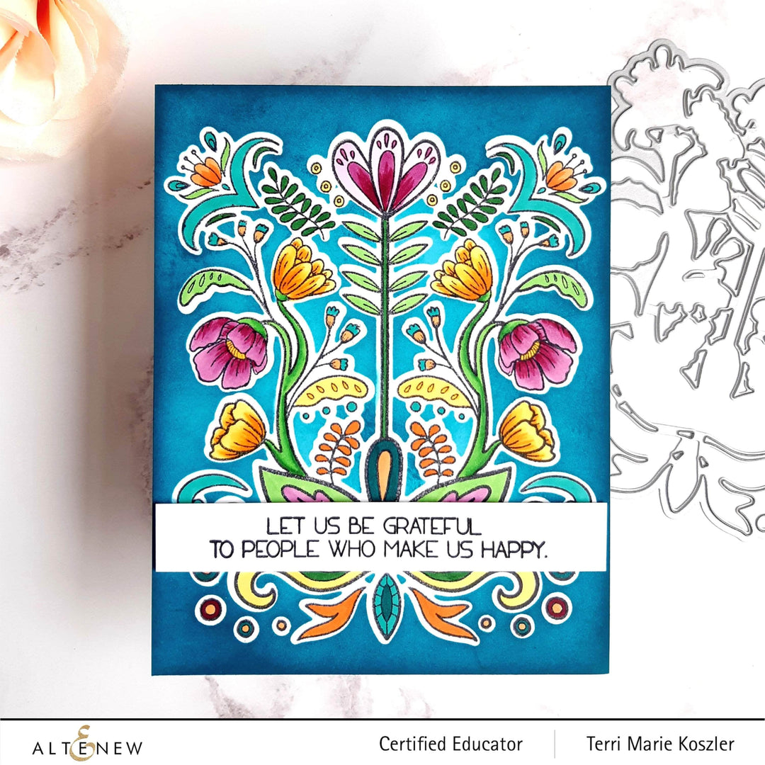 Photocentric Clear Stamps Folk Art Stamp Set