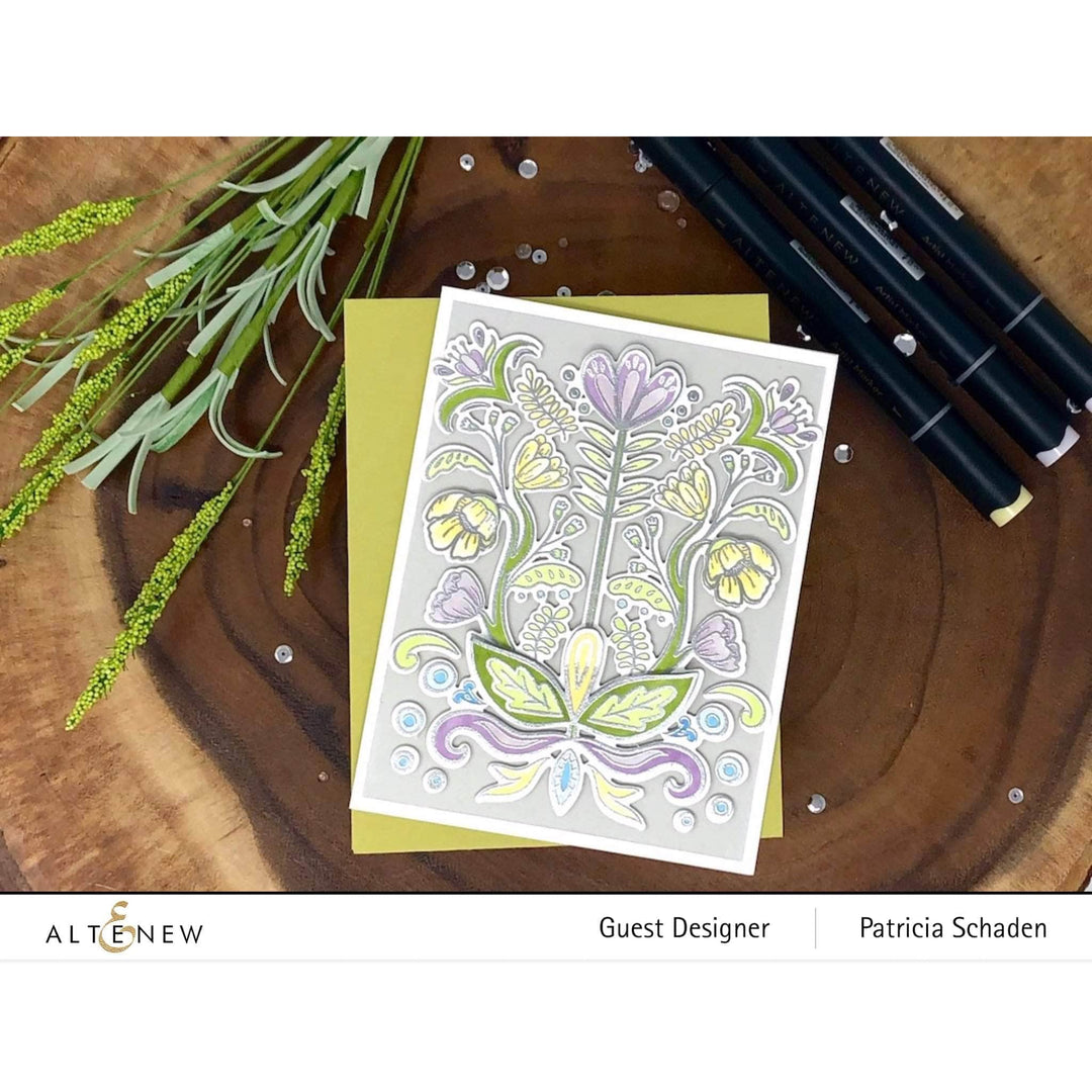 Photocentric Clear Stamps Folk Art Stamp Set