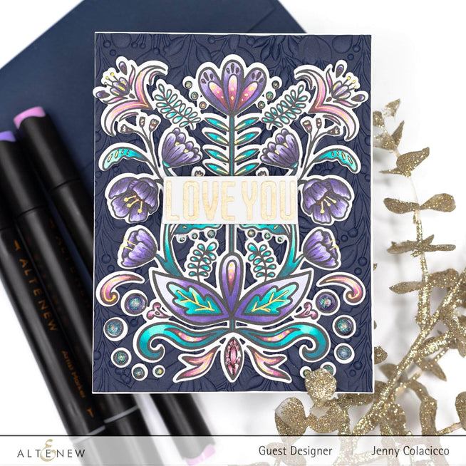 Photocentric Clear Stamps Folk Art Stamp Set