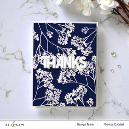 PMA Industries, Inc. Clear Stamps Fragile Foliage Stamp Set
