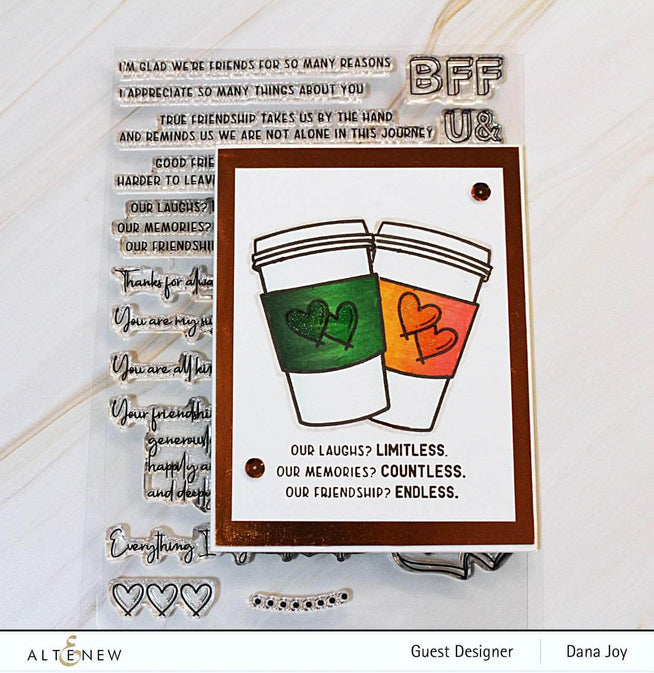 Photocentric Clear Stamps Friends Forever Stamp Set