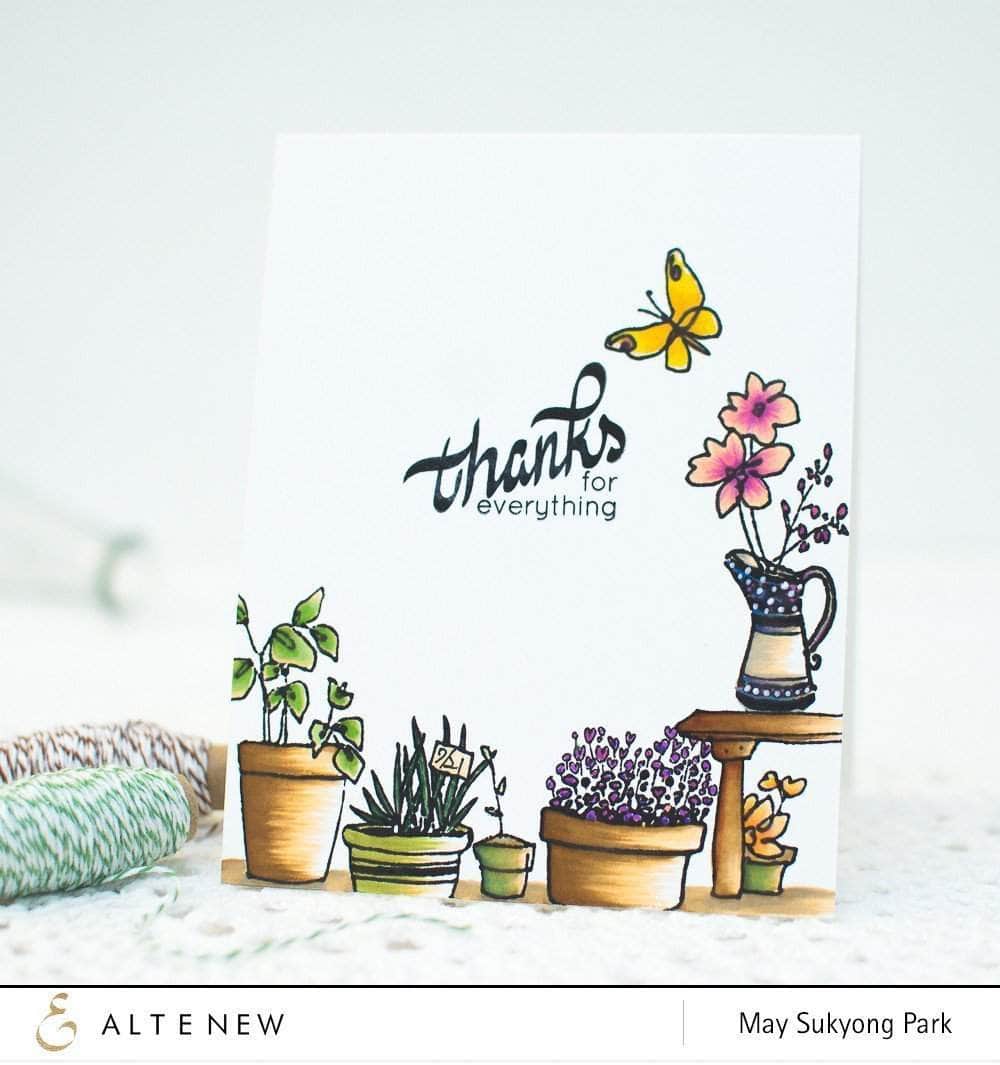 Photocentric Clear Stamps Garden Grow Stamp Set