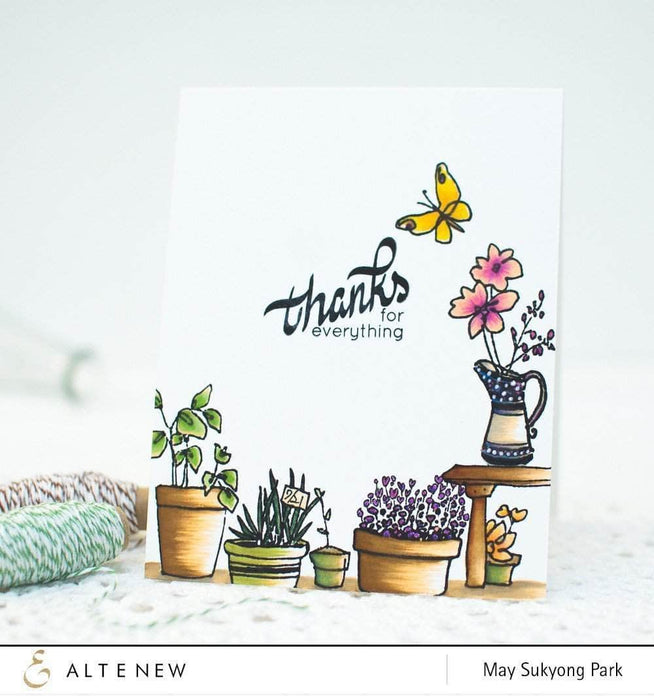 Photocentric Clear Stamps Garden Grow Stamp Set
