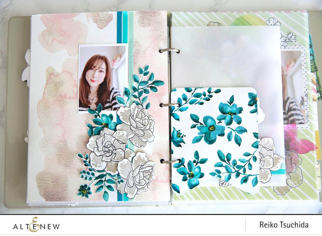 Photocentric Clear Stamps Gardenia Duo Stamp Set