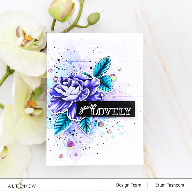 Photocentric Clear Stamps Gardenia Duo Stamp Set