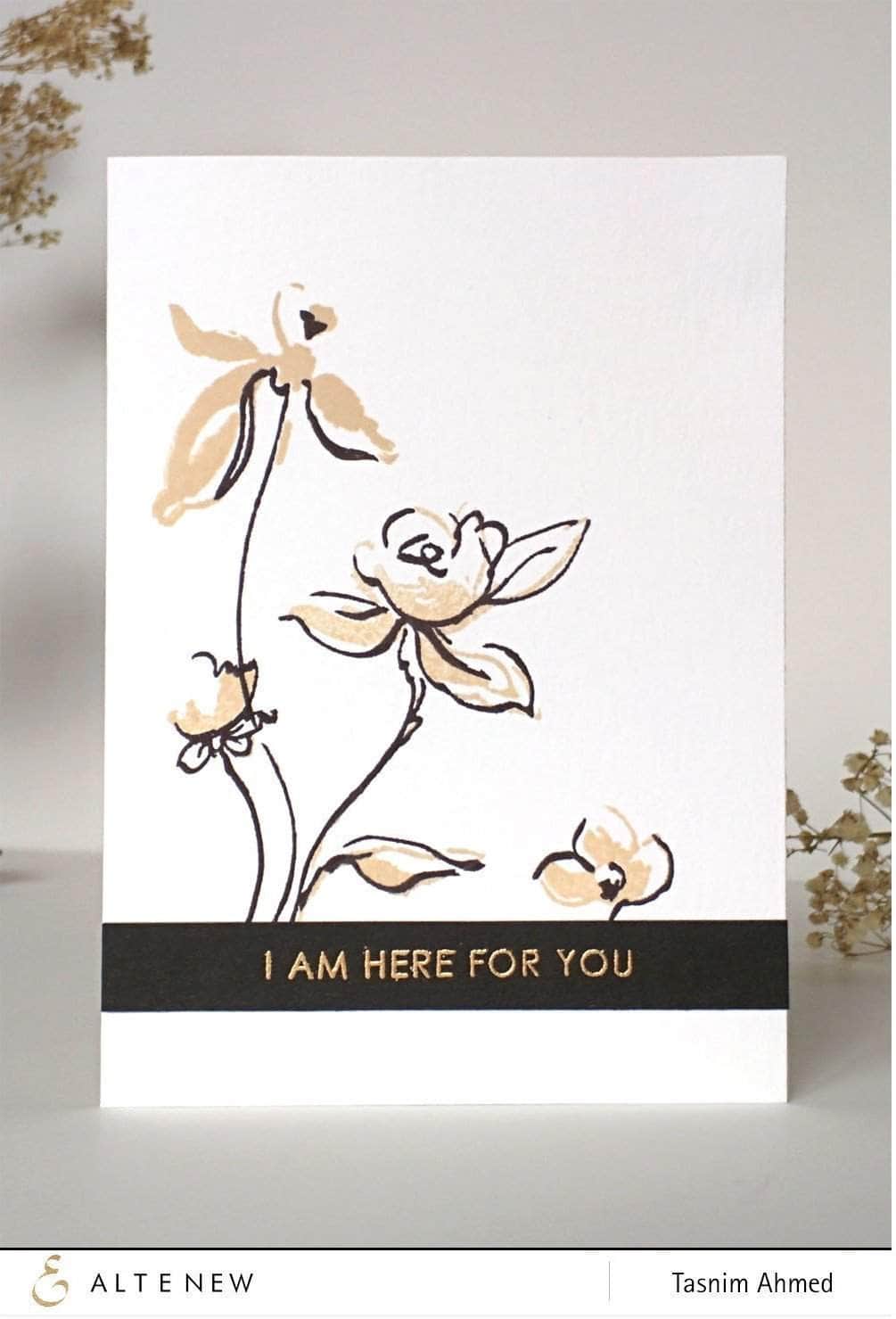 Photocentric Clear Stamps Golden Garden Stamp Set