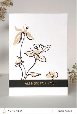 Photocentric Clear Stamps Golden Garden Stamp Set