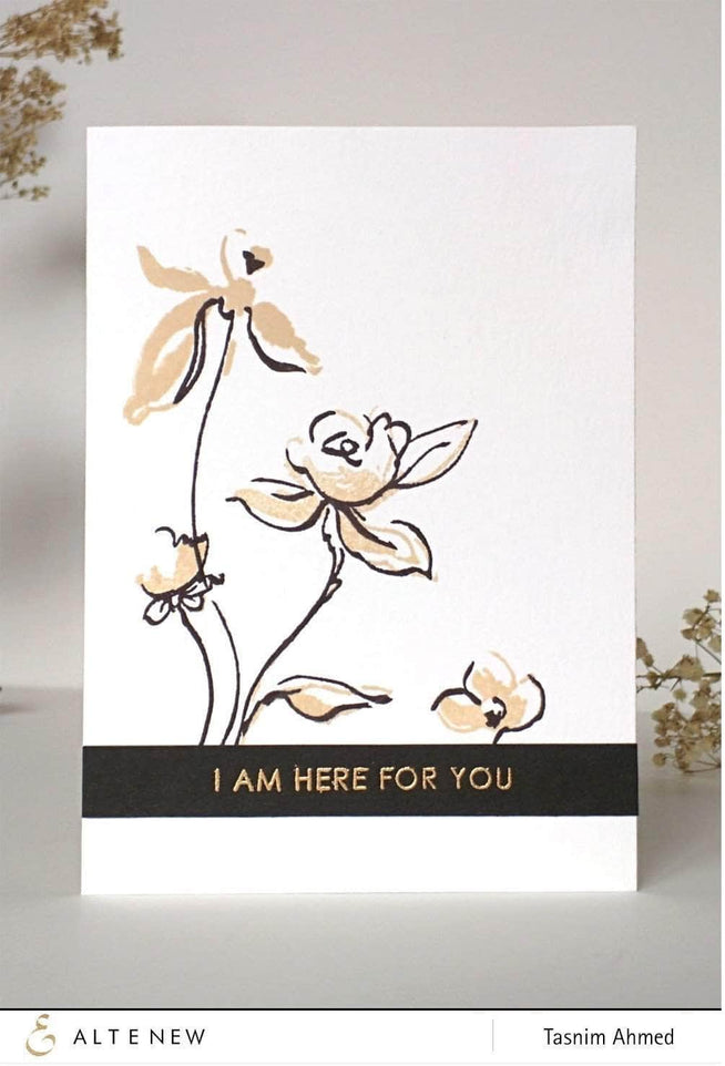 Photocentric Clear Stamps Golden Garden Stamp Set