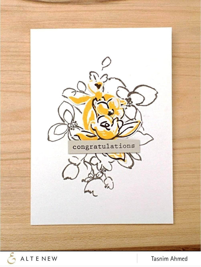Photocentric Clear Stamps Golden Garden Stamp Set