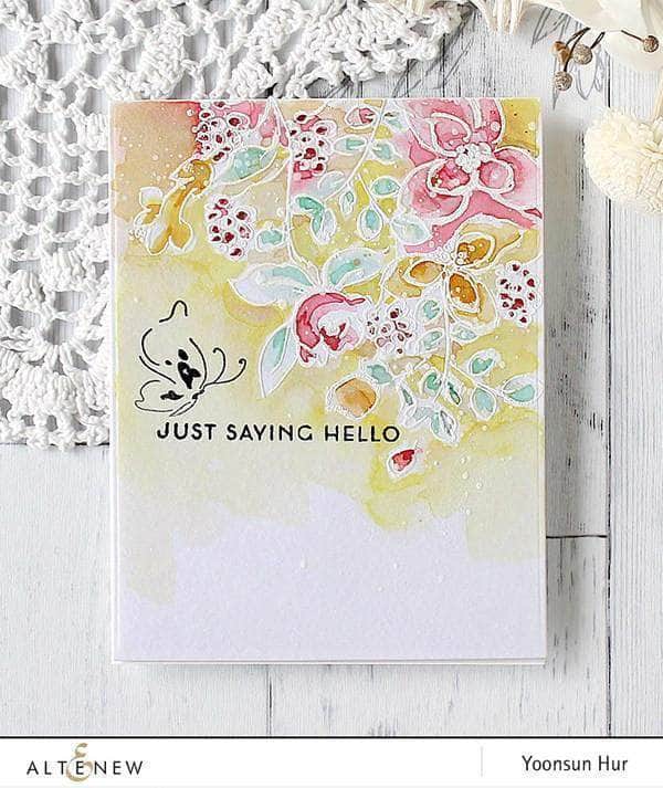 Photocentric Clear Stamps Golden Garden Stamp Set